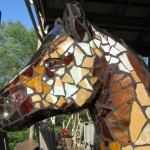 ceramic art sculpture - horse